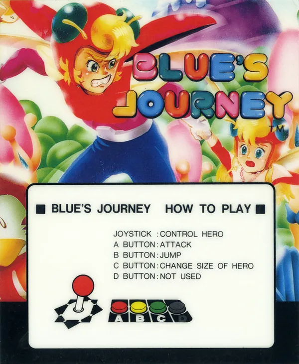 Blue's Journey mini marquee